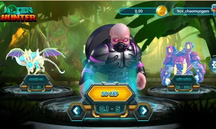 Alien Hunter 9CLUB Cách chơi Alien Hunter 9CLUB