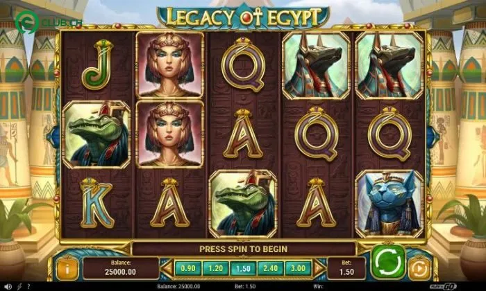 Legacy Of Egypt 9Club Luật chơi Legacy Of Egypt 9Club