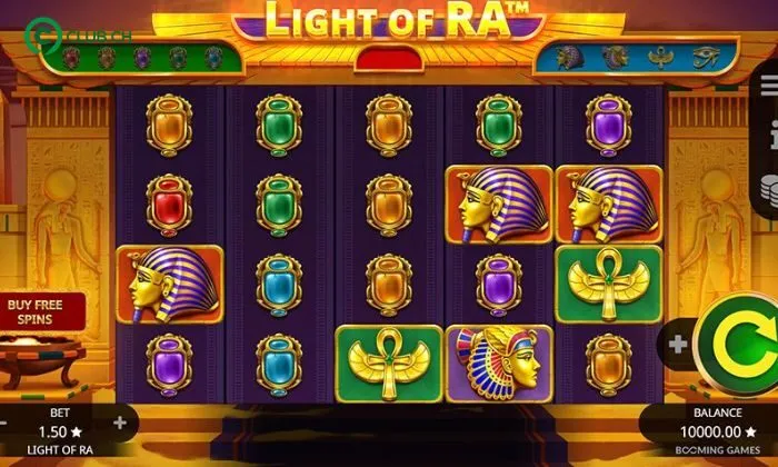 Light of Ra 9Club Luật chơi slot Light of Ra 9Club