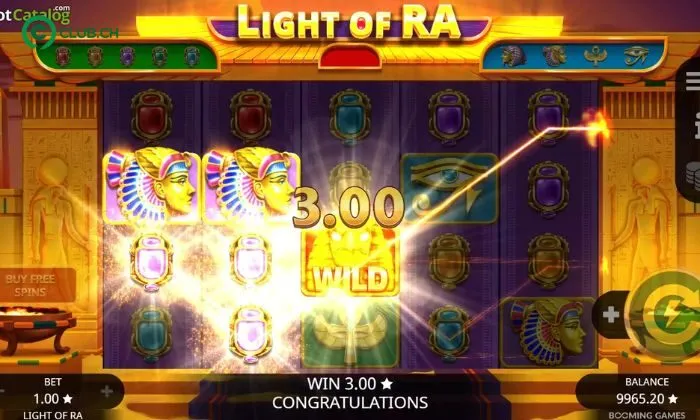 Light of Ra 9Club Kinh nghiệm chơi Light of Ra 9Club bất bại